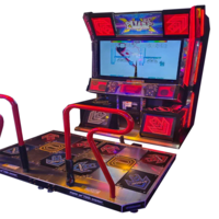 Pump It Up Phoenix Black Edition Dance Machine ( LX 55 inch LCD Screen) Andamiro
