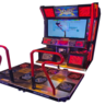 Pump It Up Phoenix Black Edition Dance Machine ( LX 55 inch LCD Screen) Andamiro